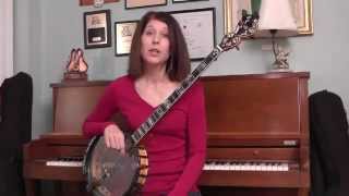 Cynthia Sayer  Banjo Lesson Nugget 5 Playing Lead  Rhythm [upl. by Cofsky]