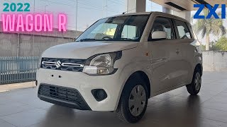 2022 Maruti Suzuki Wagon R ZXI 🔥  detailed review  changes   price  features  specs [upl. by Aicia]