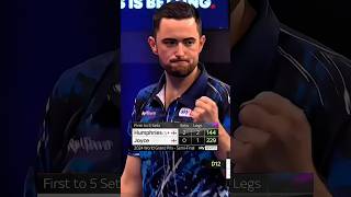 THIS is the BEST performance in a world grand prix🤯 darts shorts [upl. by Haianeb]