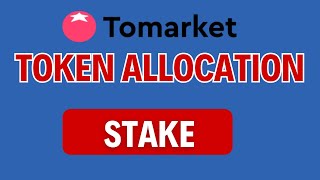 ToMarket Allocation  How To Withdraw amp Stake Tomarket Airdrop [upl. by Cassy497]