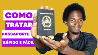 Como tratar passaporte em angola passo a passo 2025  2024 [upl. by Nojel816]