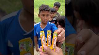 Yummy bites CHEWITS Fruits Salad Flavor eating by villagee viralvideo satisfying fyp gummy [upl. by Soren860]