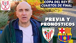 ATHLETIC CLUBBARCELONA ATLETISEVILLA MALLORCAGIRONA CELTAREAL SOCIEDAD PRONÓSTICOS COPA [upl. by Ermey]