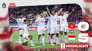 Highlights Vietnam vs Indonesia  ASEAN Boys Championship U16 2024 [upl. by Eeuqram]