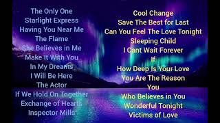 Best Of Best Love Songs Nonstop Compilation For Sleep [upl. by Noislla]