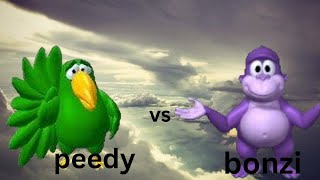 bonzi buddy vs peedy cartoon battle [upl. by Sirc]