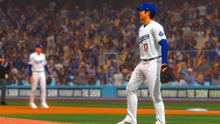 Shohei Ohtani Immaculate Inninng  MLB The Show 24 Online Rated [upl. by Okemak]