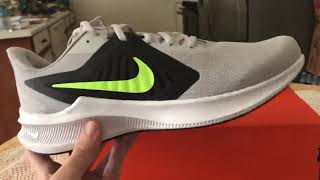 Nike downshifter 10 shoes review  showing [upl. by Ygief]