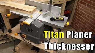 Reviewing the Titan Planer Thicknesser after over 2 Years of use [upl. by Dunlavy]