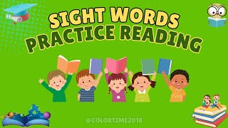 SIGHT WORDS  SIGHT WORDS KINDERGARTEN  SIGHT WORDS GRADE 1  SIGHT WORDS FOR KIDS reading [upl. by Nrubua]