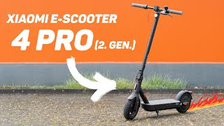 Der perfekte EScooter Xiaomi EScooter 4 Pro 2 Gen im Test [upl. by Pontone]