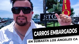 Carros embargados en subasta Los Ángeles Ca [upl. by Galliett]