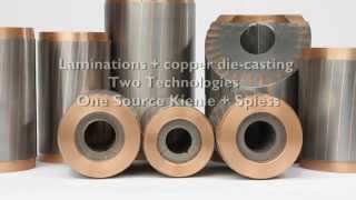 Kienle  Spiess Laminations and copper diecasting [upl. by Icart486]