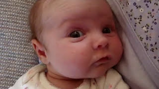 Cute baby talking 3 weeks old [upl. by Belinda846]