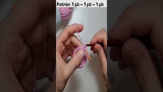 Instrucciones para tejer las vueltas 1 a la 16 de nuestra Cesta o canasto con pb a crochet tutorial [upl. by Binni981]