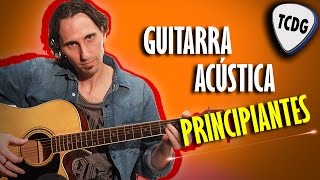 Como tocar guitarra acústica fácil Conceptos para principiantes por Mario Freiria  Tutorial TCDG [upl. by Nair351]