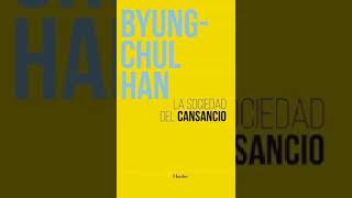 la sociedad del cansancio audiolibro completo byung chul han [upl. by Oilisab]