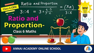 Master Ratio and Proportion  Class 6 Maths Made Easy Annai Academy [upl. by Eiraminot]