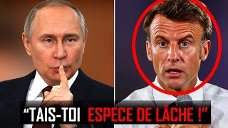 Pourquoi Poutine quota Sauvagement Clashéquot Macron Révélation  H5 Motivation [upl. by Nathanson]