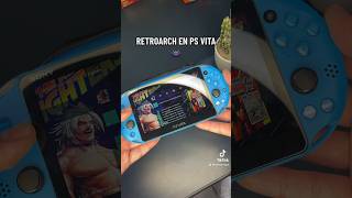 PS VITA RetroArch 👾 playstation psvita psp retrogaming gaming [upl. by Nahguav319]