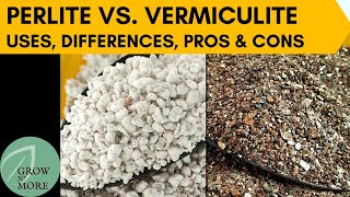 Perlite Vs Vermiculite  Uses Differences Pros amp Cons  When to Use and When to Avoid [upl. by Aititel]