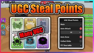 Many UGC LIMITED UGC Steal Points Script  Auto Attack  Auto Zone [upl. by Helfand]