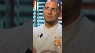 Il confessionale di Antonio dopo la cucinata finale ðŸ§¡ MasterChefIt [upl. by Werdnaed497]