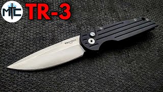 Protech TR3 Automatic Knife  Overview and Review [upl. by Nirag]