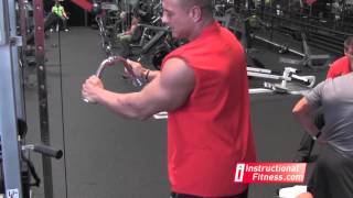 Close Grip Tricep Push Downs [upl. by Anuahsat]