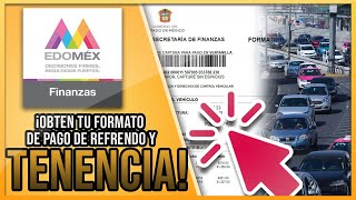 Como sacar el formato de pago de tenencia y refrendo 2023 ESTADO DE MEXICO  Pagar tenencia en linea [upl. by Odnaloy]