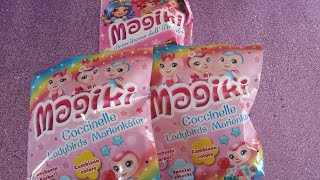 Unboxing Magiki coccinelle e Magiki principesse dell arcobaleno blind bag edicola [upl. by Palumbo787]