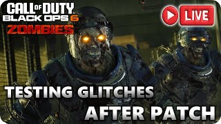 Black ops 6 Zombies  Testing Glitches AFTER PATCH  BO6 Zombies Glitches [upl. by Lareena]