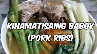 kinamatisang baboypork ribs recipe [upl. by Liggitt]