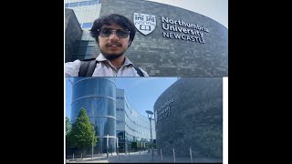 Northumbria University Campus Tour Exploring Newcastle Exploring Northumbria University [upl. by Nelleoj796]