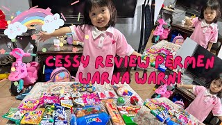 CESSY REVIEW PERMEN WARNA WARNI🍭 [upl. by Georgette]