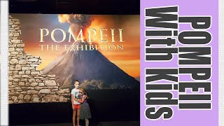 TAKING OUR KIDS TO THE POMPEII EXHIBIT  Houston Museum of Natural Science  Pompeii The Exhibition [upl. by Yeldar904]