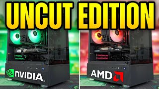 EXTENDED CUT  750 Gaming PC AMD vs Nvidia Live Streaming Test [upl. by Garner]