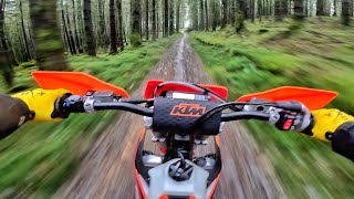 KTM EXC 150 OFF ROAD TEST [upl. by Hamburger]