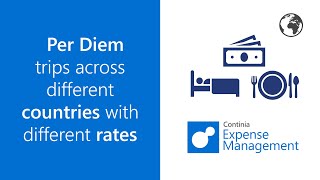 Per Diem Trips Across Different Countries with Different Rates [upl. by Ainwat]