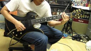 Bc Rich Mockingbird Pro X Guitar Drive Sound [upl. by Ebsen]