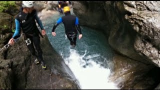 Canyoning in de Fournel Ecrins [upl. by Rockie712]