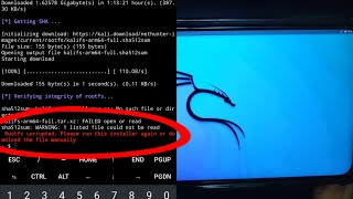 Rootfs Corrupted on Termux  Fix Kali Linux Installation Error Android [upl. by Bohi]