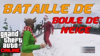 Bataille de boule de neige avec Kalipso 53  GTA V Online [upl. by Talia]