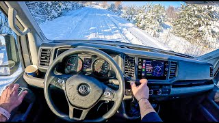 2023 Volkswagen Crafter II 20 l TDI 140 HP 0100 POV Test Drive 1903 Joe Black [upl. by Iral]