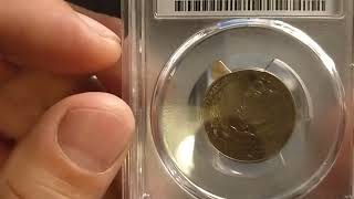 PCGS Improperly Annealed Planchet Black Beauty Errors submission to Anacs [upl. by Doyle]