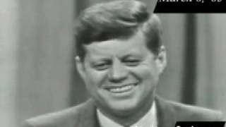 President John F Kennedys 51st News Conference March 6 1963 [upl. by Eecal135]