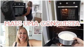 MAIS UMA CONQUISTA PARA A CASINHA  OBRIGADA MEU DEUS  FORNO DE EMBUTIR ELECTROLUX OE60M59 LITROS [upl. by Adolfo]