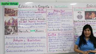 LITERATURA PERUANA DE LA CONQUISTA [upl. by Enahpad]