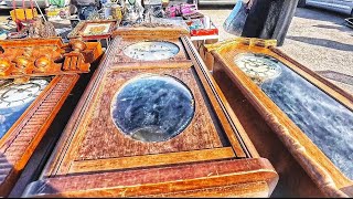 Visit Europe car boot sale market flohmarkt Germany Kirchheim Teck Insta360 Ace Pro [upl. by Adlee]