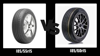 Tire Size 18555r15 vs 18560r15 [upl. by Tteve]